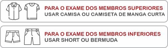 Preparo para o exame